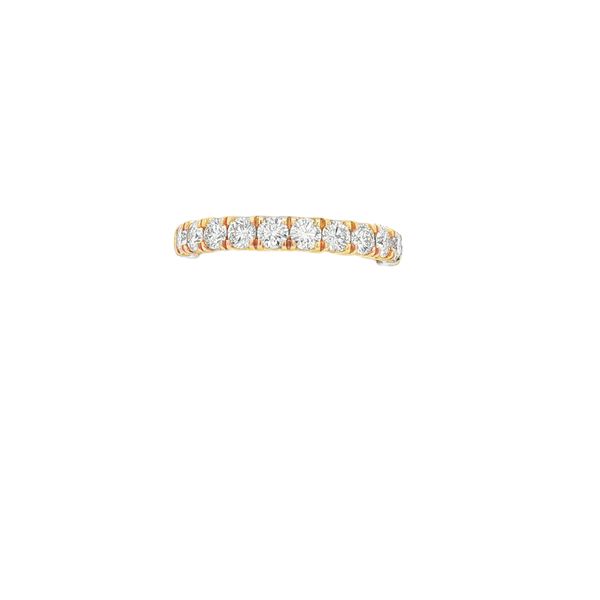 Split Prong Diamond Wedding Band | 14KT Yellow Gold | Barnes Jewelers, Goldsboro NC Barnes Jewelers Goldsboro, NC
