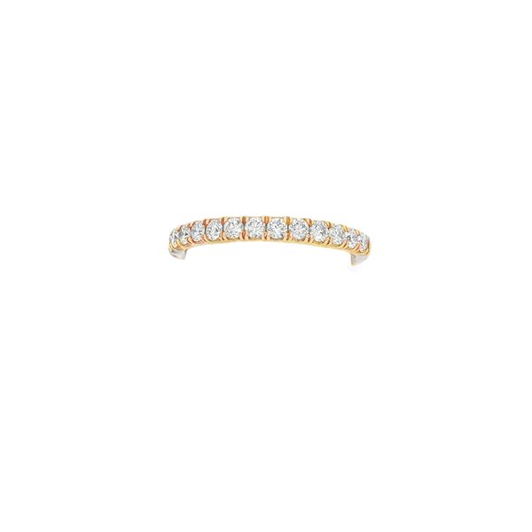 Split Prong Diamond Wedding Band | 14KT Yellow Gold | Barnes Jewelers, Goldsboro NC Barnes Jewelers Goldsboro, NC