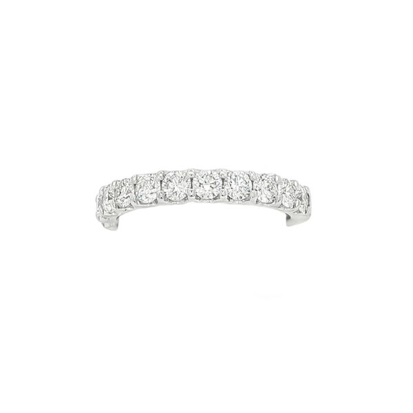 Shared Prong Diamond Band | 14KT White Gold | Barnes Jewelers Goldsboro NC Barnes Jewelers Goldsboro, NC