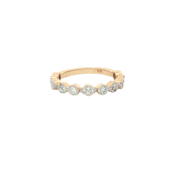 Ornate Diamond Wedding Band | 14KT Yellow Gold | Barnes Jewelers Goldsboro NC Barnes Jewelers Goldsboro, NC