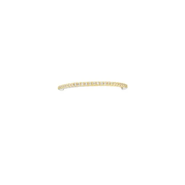 JEWELEX  Prong Set Diamond Stackable Band, 10KT Yellow Gold, 0.10CTTW Round, Size 7  JNX2488-02TY70 Barnes Jewelers Goldsboro, NC