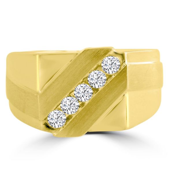 Diamond 5 Stone Fashion Ring Barnes Jewelers Goldsboro, NC