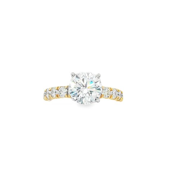 Split Prong Diamond Semi-Mount Engagement Ring | 14KT Yellow Gold | Barnes Jewelers, Goldsboro NC Barnes Jewelers Goldsboro, NC