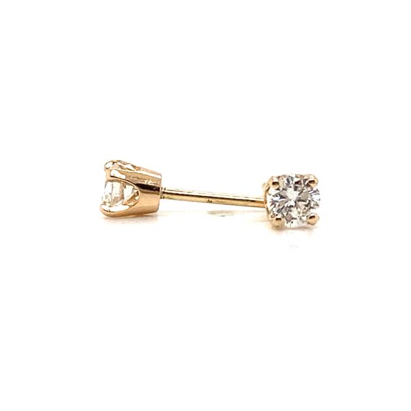 Diamond Stud Earrings | 14KT Yellow Gold, 0.30CTTW | Barnes Jewelers Goldsboro NC Barnes Jewelers Goldsboro, NC