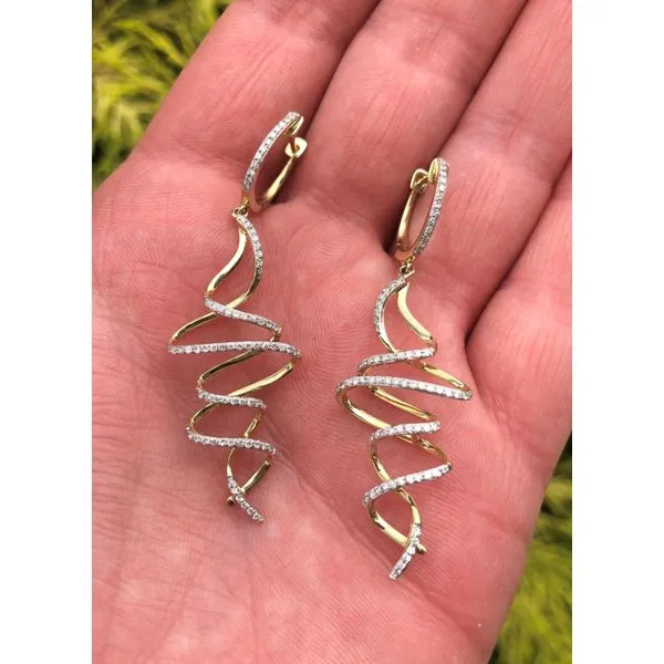 Diamond Fashion Earrings Barnes Jewelers Goldsboro, NC