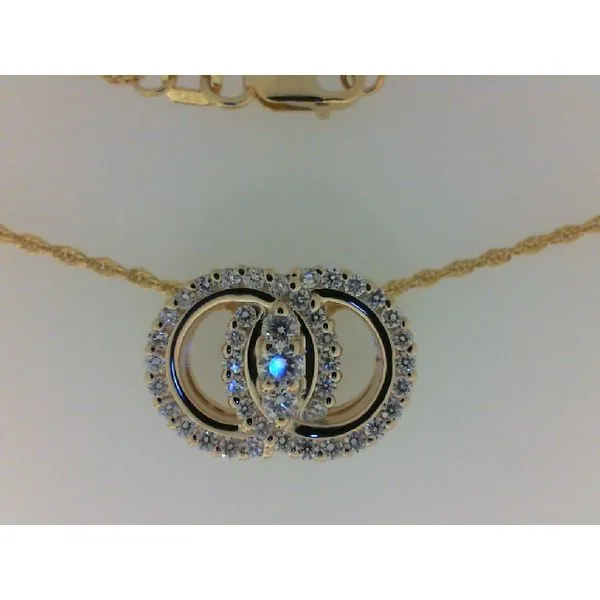 Diamond Marriage Symbol Pendant Barnes Jewelers Goldsboro, NC