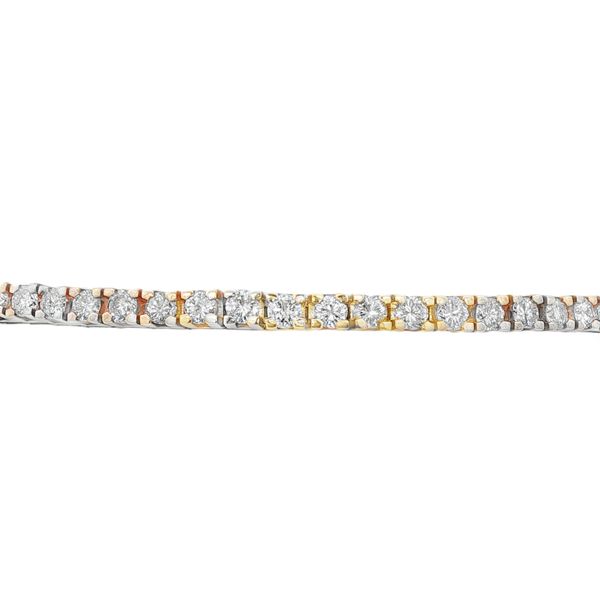 Diamond Tennis Bracelet | 14KT Yellow Gold | Barnes Jewelers Goldsboro NC Barnes Jewelers Goldsboro, NC