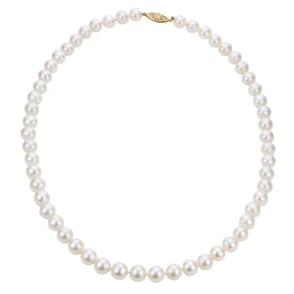 Freshwater Pearl Strand Necklace | 18