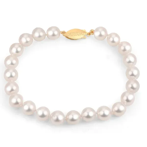 Akoya Pearl Strand Bracelet Barnes Jewelers Goldsboro, NC
