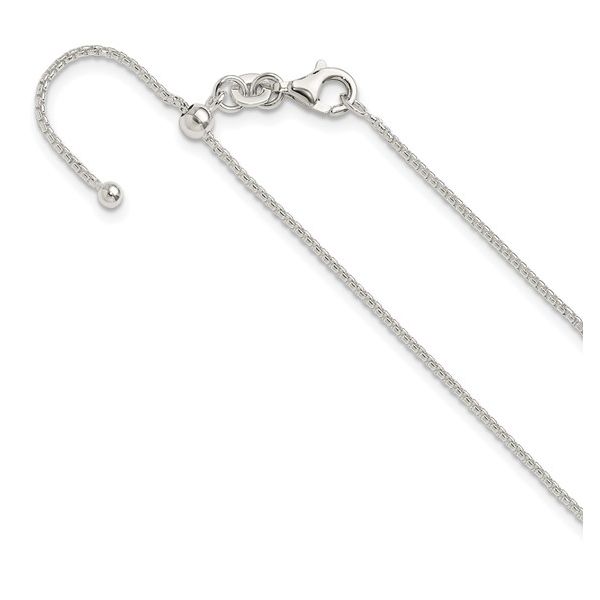 Box Chain Necklace | Sterling Silver | Barnes Jewelers Goldsboro NC Barnes Jewelers Goldsboro, NC