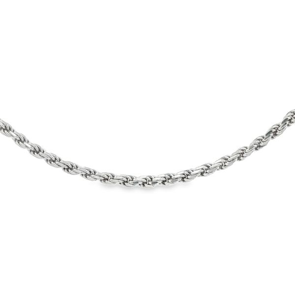 Rope Chain Necklace | Sterling Silver | Barnes Jewelers Goldsboro NC Barnes Jewelers Goldsboro, NC