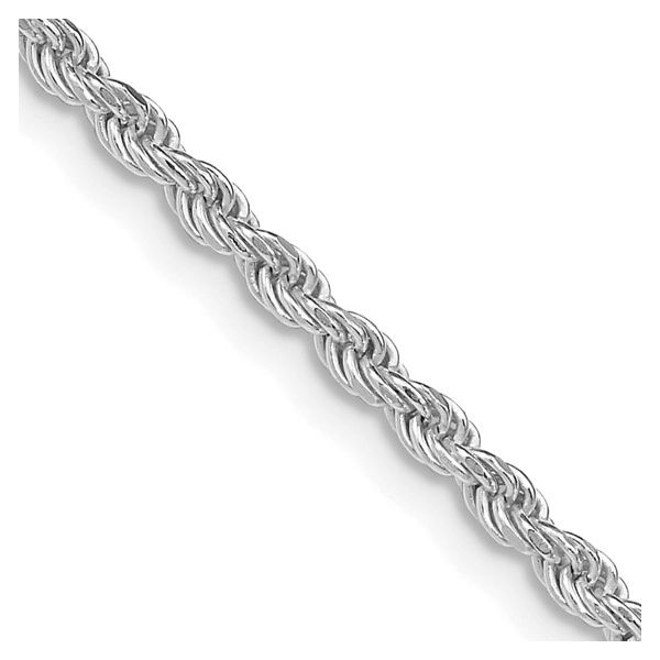 Diamond Cut Rope Chain | Sterling Silver, 2.25MM, 20