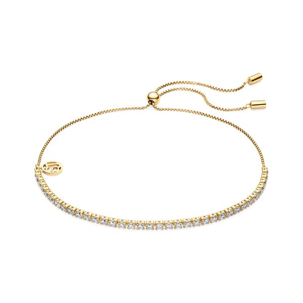 Sif Jakobs “Ellera” CZ Bolo Tennis Bracelet | 18KT Gold Plated Sterling Silver | Barnes Jewelers Goldsboro NC Barnes Jewelers Goldsboro, NC