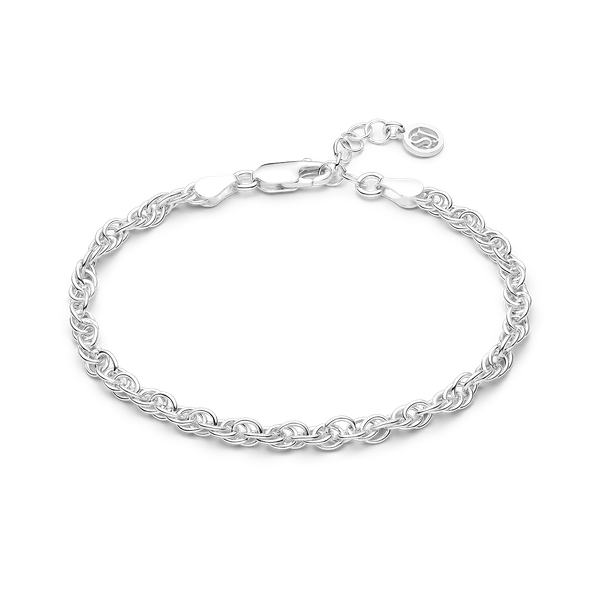 Sif Jakobs “Intereccio” Rope Chain Bracelet | Sterling Silver | Barnes Jewelers Goldsboro NC Barnes Jewelers Goldsboro, NC