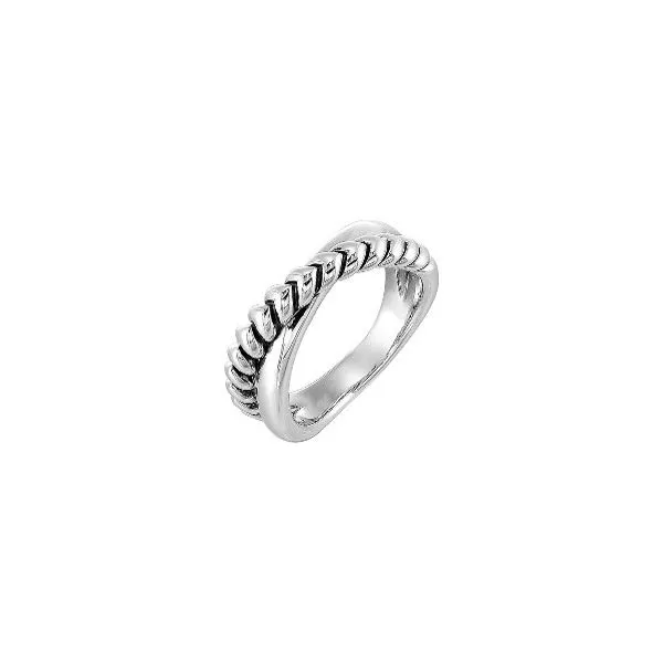 Crossover Braided Ring | Barnes Jewelers, Goldsboro NC Barnes Jewelers Goldsboro, NC