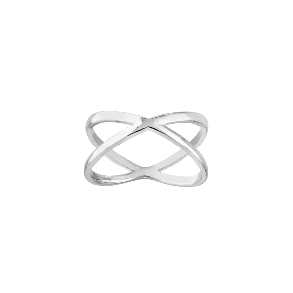“X” Fashion Ring | Sterling Silver | Barnes Jewelers Goldsboro NC Barnes Jewelers Goldsboro, NC
