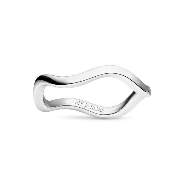 Sif Jakobs “Ellera” Waves Stackable Band | Sterling Silver | Barnes Jewelers Goldsboro NC Barnes Jewelers Goldsboro, NC