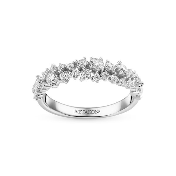 Sif Jakobs “Cristallo” Piccolo CZ Ring | Sterling Silver | Barnes Jewelers Goldsboro NC Barnes Jewelers Goldsboro, NC