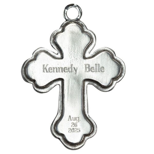 Heirloom Blessing Cross Ornament | Pewter | Barnes Jewelers Goldsboro NC Barnes Jewelers Goldsboro, NC