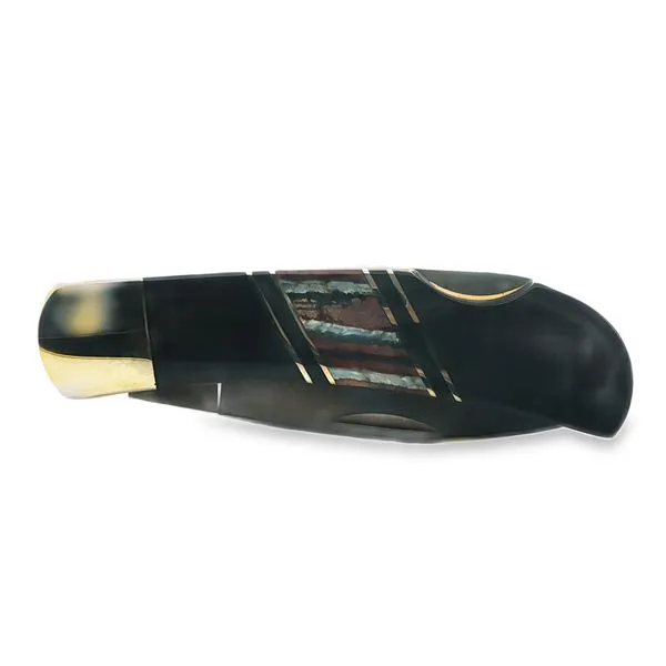 STONEWORKS  Woolly Mammoth Tooth Jewelry Collection Pocket Knife, Stainless Steel, 3