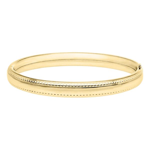 Children’s Beaded Edge Bangle Bracelet | Gold Filled | Barnes Jewelers Goldsboro NC Barnes Jewelers Goldsboro, NC