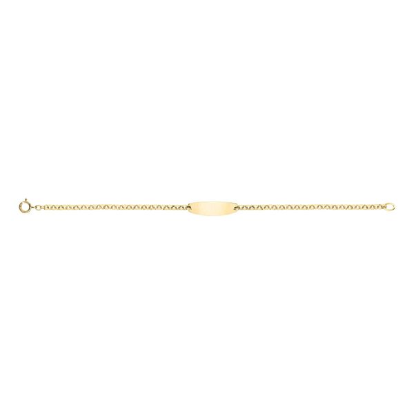 Children’s Oval ID Bracelet | Gold Filled | Barnes Jewelers Goldsboro NC Barnes Jewelers Goldsboro, NC