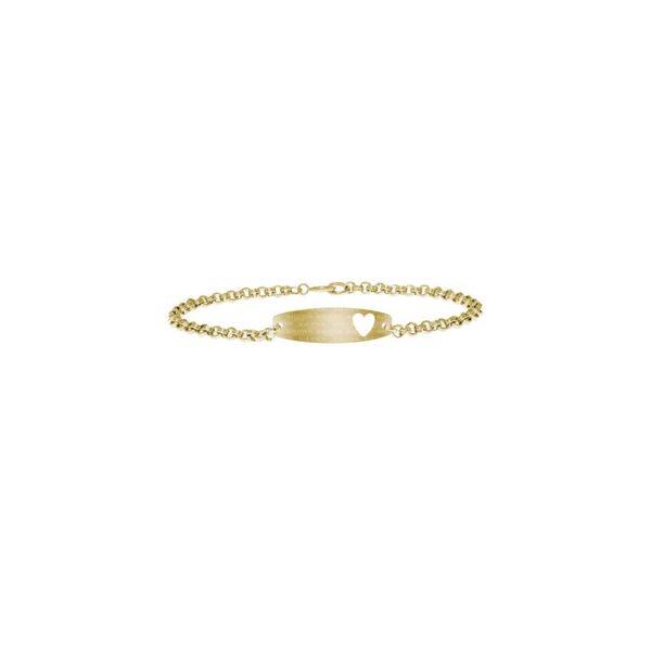 Child’s Heart Cut-Out ID Bracelet | Gold Filled | Barnes Jewelers Goldsboro NC Barnes Jewelers Goldsboro, NC