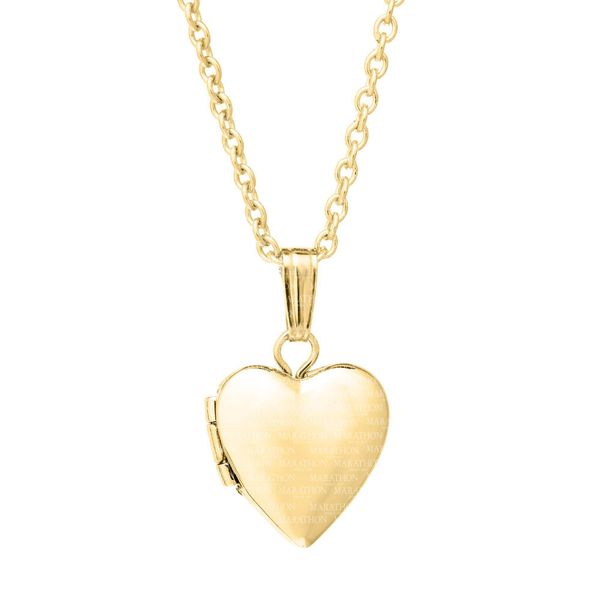 Children’s Heart Locket Necklace | Gold Filled | Barnes Jewelers Goldsboro NC Barnes Jewelers Goldsboro, NC