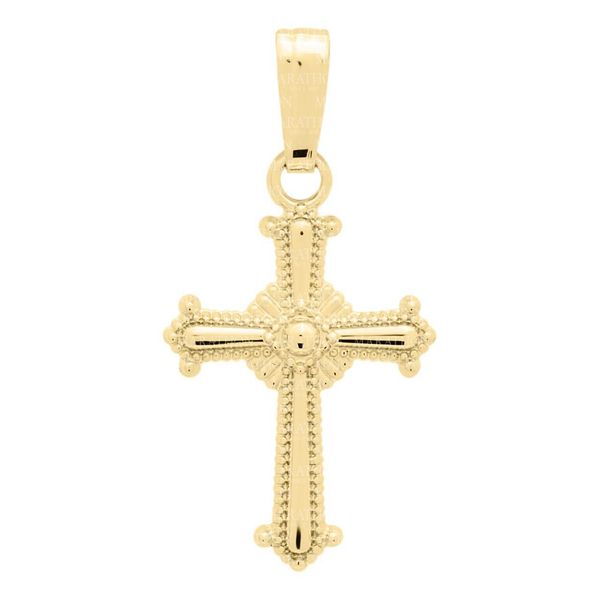 Children’s Ornate Cross Necklace | Gold Filled | Barnes Jewelers Goldsboro NC Barnes Jewelers Goldsboro, NC
