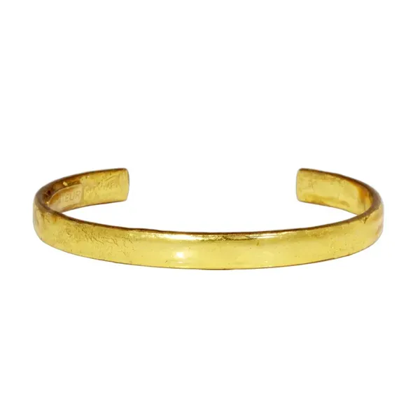 EVOCATEUR  Gold Ultra Skinny Cuff Barnes Jewelers Goldsboro, NC