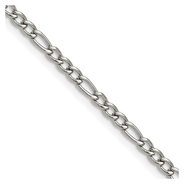 Quality Gold Figaro Chain Necklace | Stainless Steel, 3MM, 22