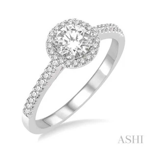 .55 CTTW Diamond Engagement Ring Barnett Jewelers Jacksonville, FL