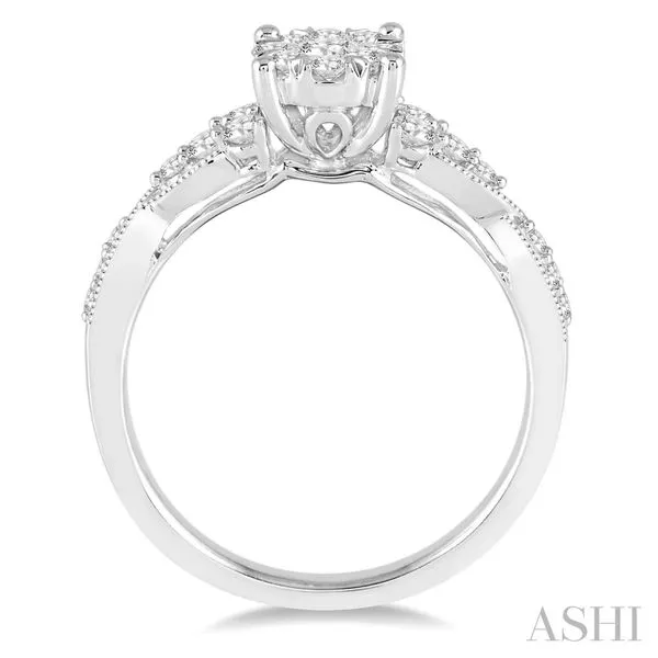 1/2 CTTW Lovebright Engagement Ring Image 3 Barnett Jewelers Jacksonville, FL