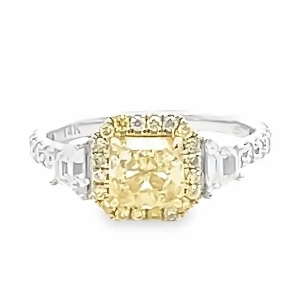 Yellow Diamond Engagement Ring Barnett Jewelers Jacksonville, FL