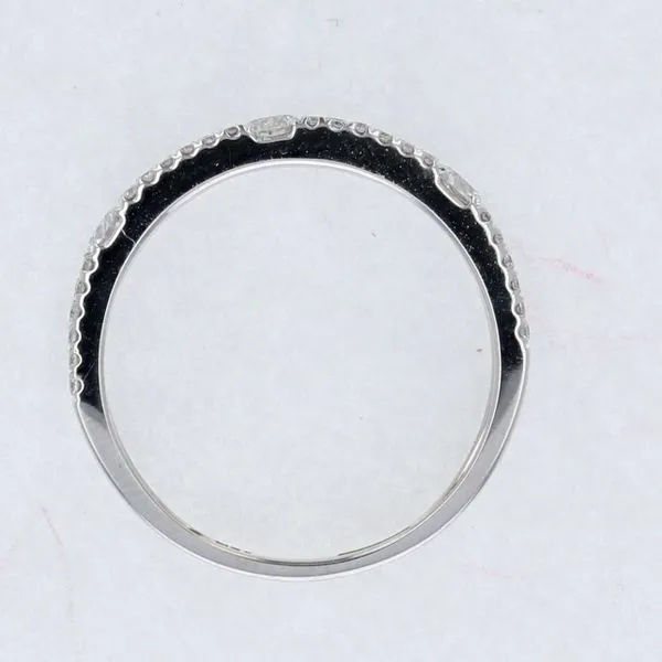 18Kt White Gold Diamond Band Image 3 Barnett Jewelers Jacksonville, FL
