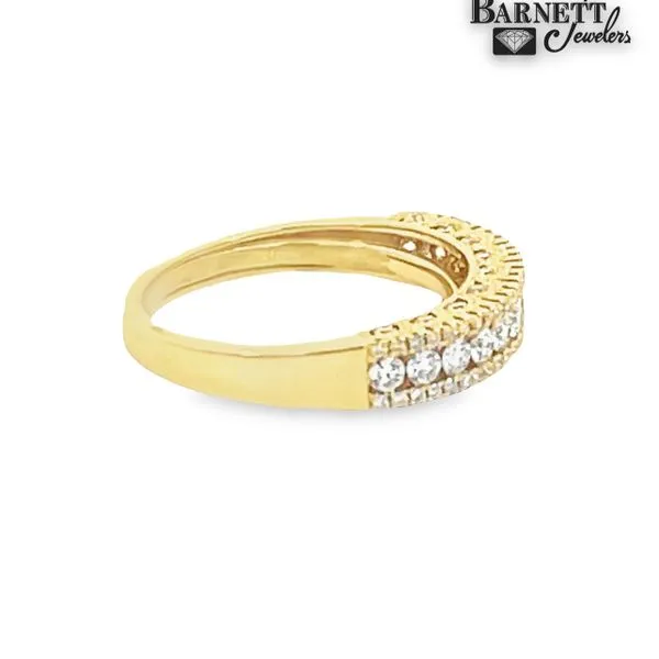 .97 CTTW Diamond Wedding Band Image 2 Barnett Jewelers Jacksonville, FL