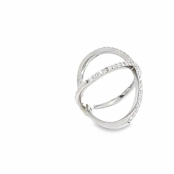 .50 CT Diamond Criss Cross Ring Image 2 Barnett Jewelers Jacksonville, FL
