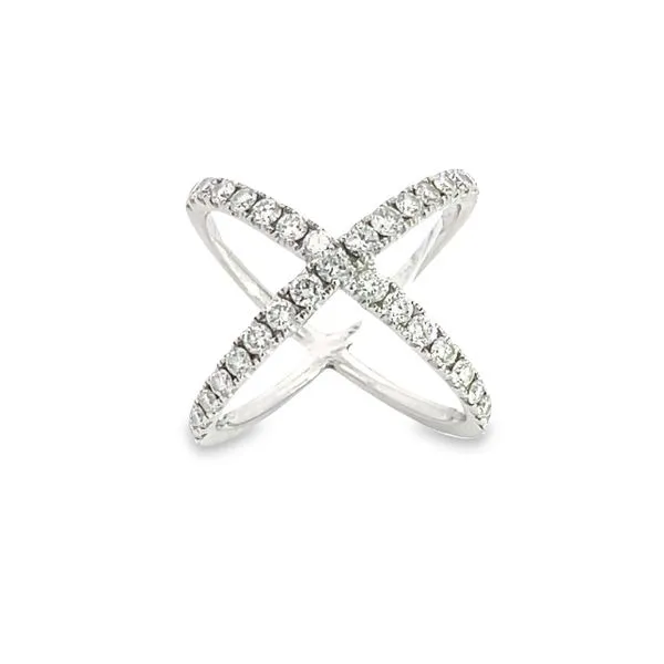 1.42 CTTW Diamond Criss Cross Ring Barnett Jewelers Jacksonville, FL