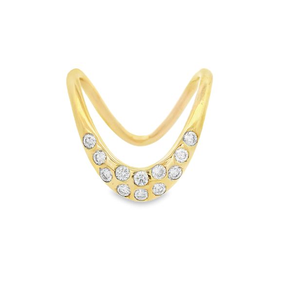 Diamond U Shape Ring Barnett Jewelers Jacksonville, FL