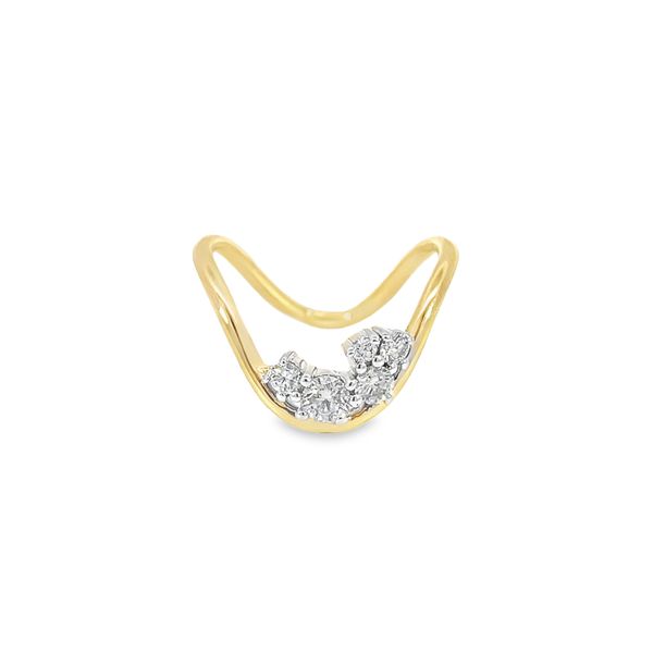 Diamond U Shape Ring Barnett Jewelers Jacksonville, FL