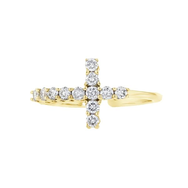1/2 Carat Diamond Cross Ring Barnett Jewelers Jacksonville, FL