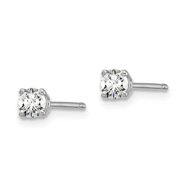 .05 CTTW Diamond Studs Image 2 Barnett Jewelers Jacksonville, FL
