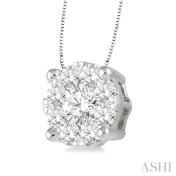 3/4 Carat Lovebright Diamond Pendant Image 2 Barnett Jewelers Jacksonville, FL