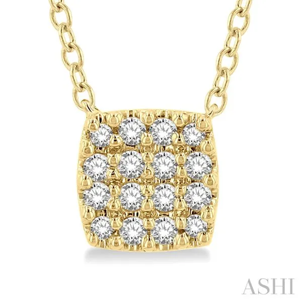 Diamond Fashion Pendant Image 2 Barnett Jewelers Jacksonville, FL