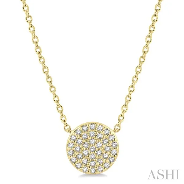 Diamond Circle Pendant Barnett Jewelers Jacksonville, FL