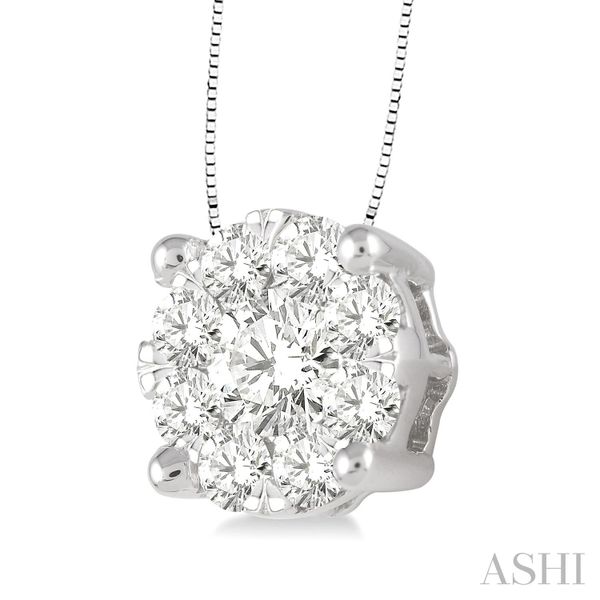 1 Carat Lovebright Diamond Pendant Image 2 Barnett Jewelers Jacksonville, FL