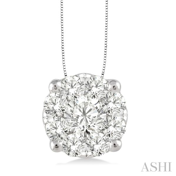 1 Carat Lovebright Diamond Pendant Barnett Jewelers Jacksonville, FL