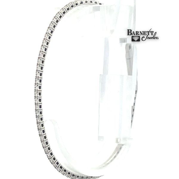 1.00 CTTW Diamond Bangle Image 3 Barnett Jewelers Jacksonville, FL