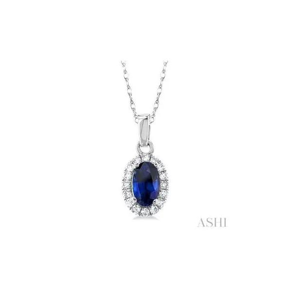 September Birthstone Necklace Barnett Jewelers Jacksonville, FL