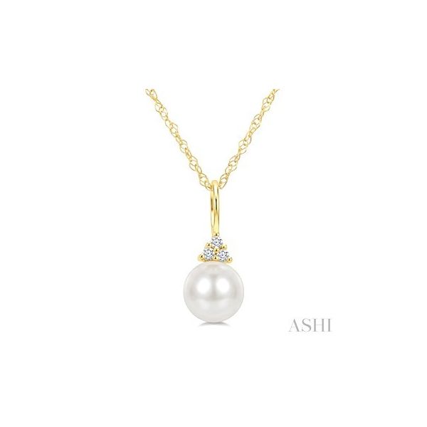 Pearl & Diamond Fashion Pendant Barnett Jewelers Jacksonville, FL